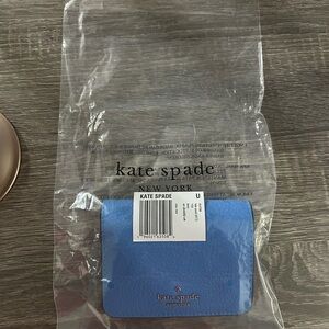 Kate Spade Blue Foldable Wallet